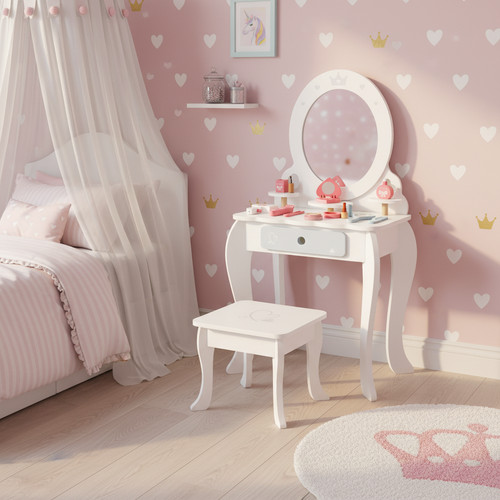 Kids vanity table - kids, desk