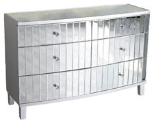 High Gloss Mirrored Chest Of
