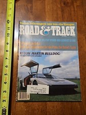 ROAD & TRACK JULY 1980 ASTON MARTIN BULLDOG MAGAZINE