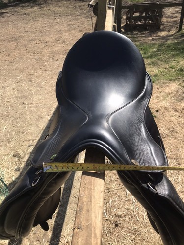 Black minister saddle 5 - minister, 17.5