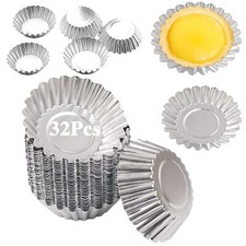 Egg Tart Molds 32Pack Tart Pan