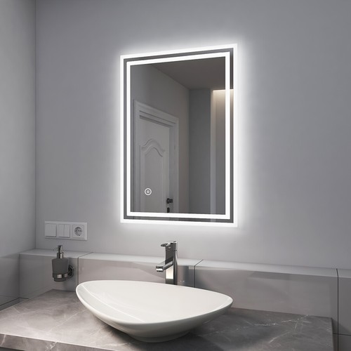 Bathroom led mirror with - led,