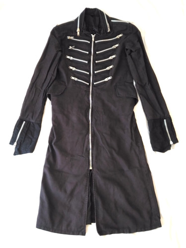 Steampunk gothic brown coat - gothic,
