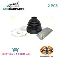 CV JOINT BOOT KIT PAIR TRANSMISSION END FRONT RIGHT LEFT 304884 LOBRO 2PCS NEW