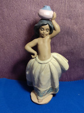 Lladro Gres Figurine  Atherian Water Carrier # 2333