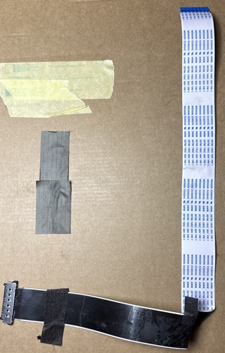 Lvds tcon cable - tcon, toshiba