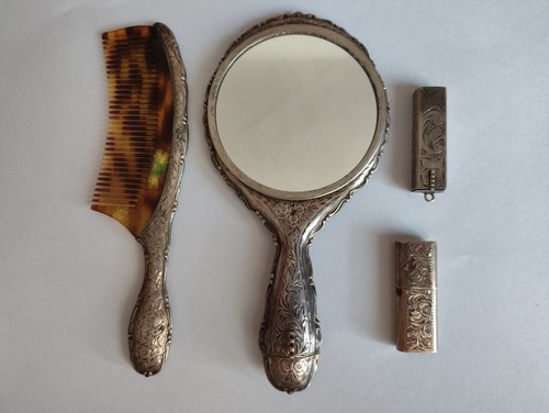 Silver lipstick lighter - silver,