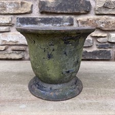 Vintage Cast Iron Urn Garden