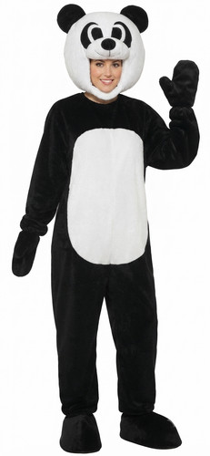 Open face panda - open, costume
