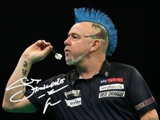 Peter Wright Signed Autograph