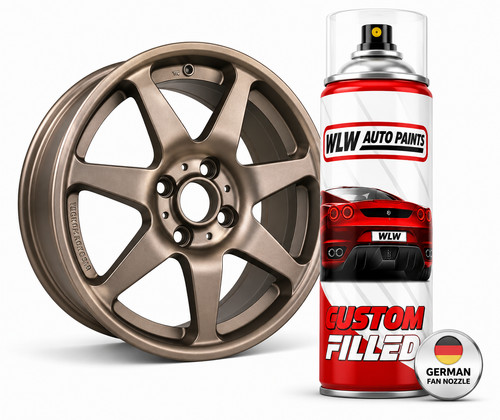 Bronze satin alloy wheel - satin, paint