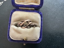 Vintage 9ct Rose gold Love