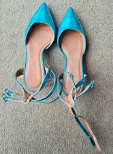 Turquoise Pointy ASOS Heels