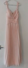 Soft Pink Bridesmaid / Ocassion Dress, UK 10 - Lipsy