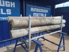 Used Timber Stakes / Strainers / Struts / Posts 2500mm Long 140/200mm Diameter -