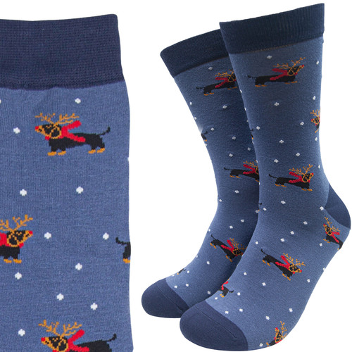 Mens bamboo dachshund - mens, sausage