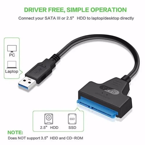 Usb sata 22pin adapter - sata,