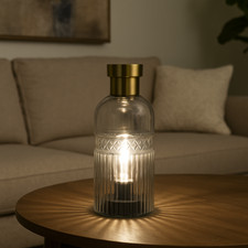 Cello Forest Glass Lamp –