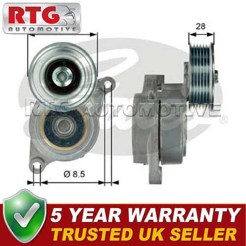 Tensioner pulley fits - pulley, 3