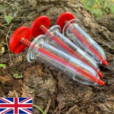 Mini Plant Seed Sower Planter Adjustable Handheld Flower Grass Syringe Seeder-UK