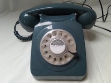 GPO Telephone 746 Rotary Retro Style Handset Telephone - Grey
