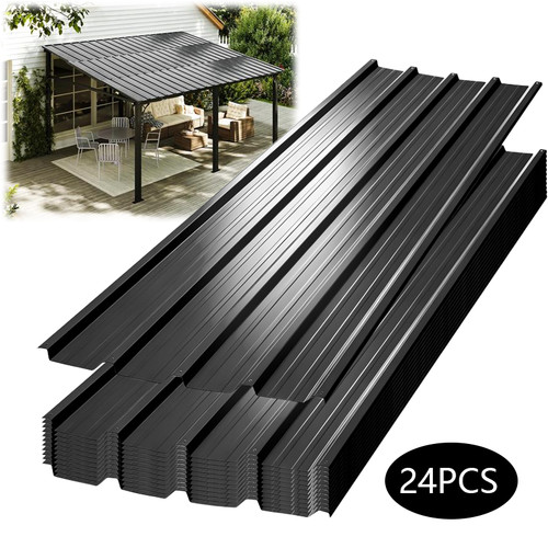 24x roof panels galvanized - roof,
