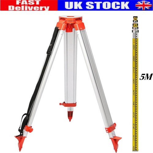 Pro aluminium survey tripod - aluminium,