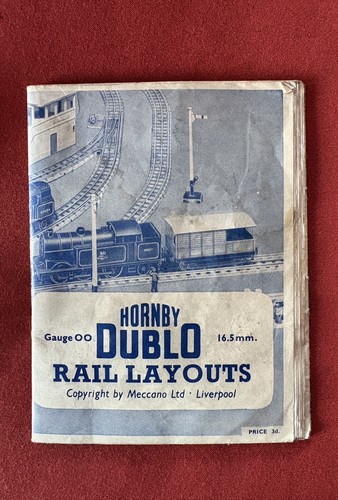 Hornby dublo rail track layout - hornby,