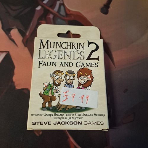 Munchkin legends faun and - legends,