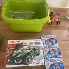 Meccano Set And Lego Storage Box