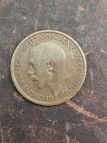 1922 halfpenny 2d british - 1922,