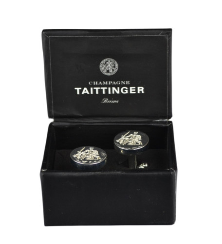 Taittinger champagne cufflinks - taittinger,