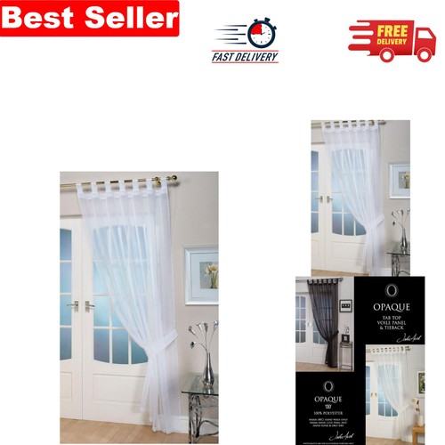 Woven voile tab - voile,
