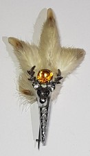 🦅 Vintage White Metal