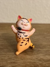 Maneki-Neko Ginger Cat W/