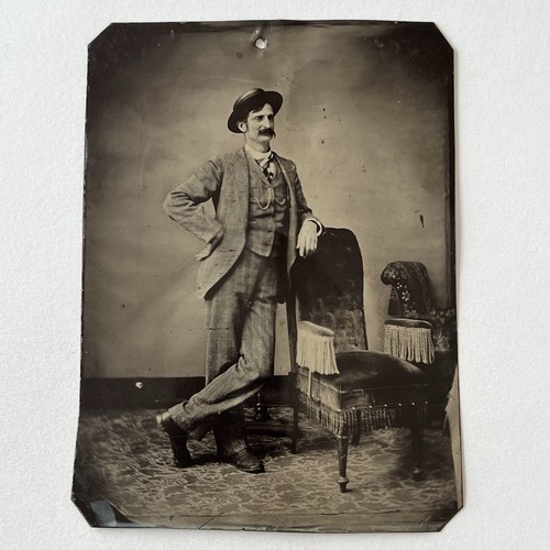 Antique tintype photograph - antique,