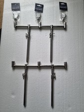 NGT 3 ROD STAINLESS STEEL  BUZZBARS WITH ADJUSTABLE BANK STICKS