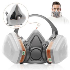 6800 Reusable Respirator Mask Anti-Dust Gas Mask for Spray Painting Sanding*Dust