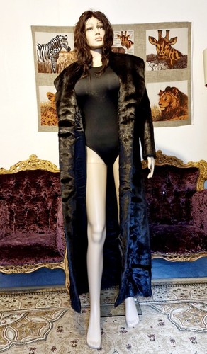 Saint laurent faux fur coat - saint,