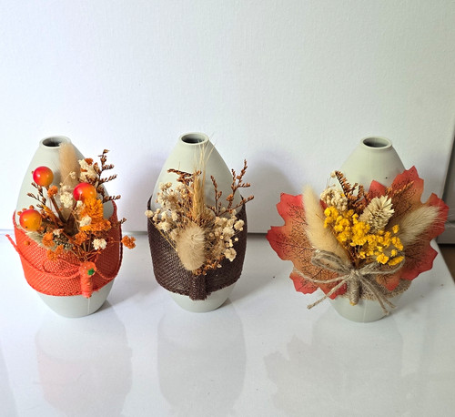 Set hand decorated autumn - set,