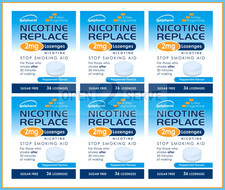 6x Galpharm Nicotine Lozenges
