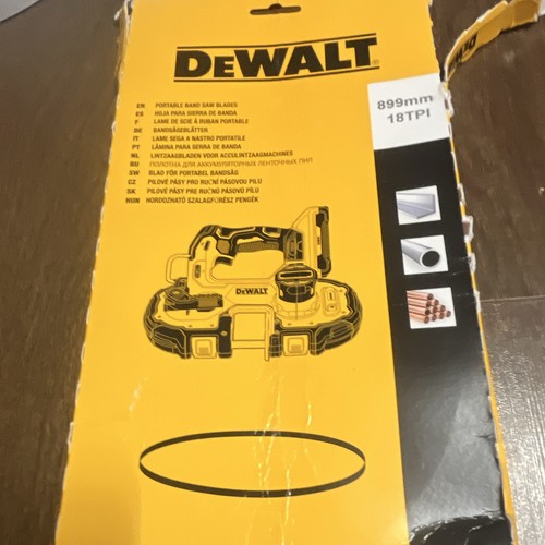 Dewalt portable band - saw, blade