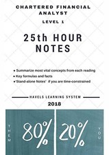 2018 CFA Level 1 - 25th HOUR