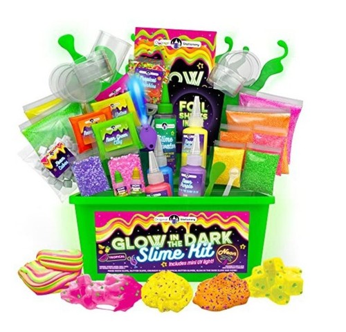 Neon slime kit glow the - in,