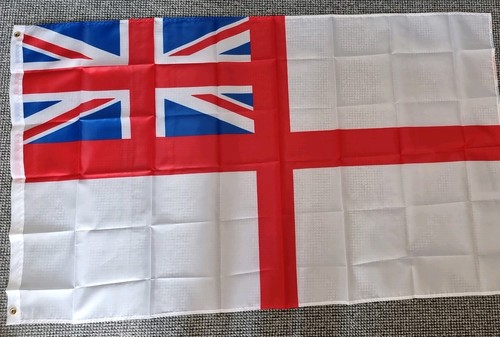 White ensign union - union, jack/st