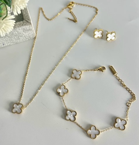 18k gold plated - plated, clover