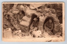 Military: Daily Mail Battle Picture. 'Tommy' In German Dug Outs. Unposted.