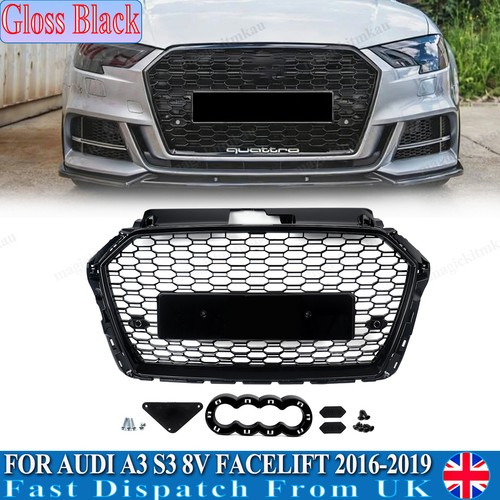 Style honeycomb gloss black - rs,