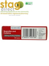 ibuprofen  Plus Tab -Max 1 per customer  UK PHARMACY ALMUS