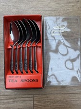 Vintage 1970s teaspoons  Kingcraft Stainless Steel  Set Of 6